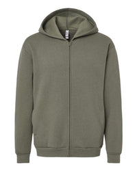 American Apparel Unisex ReFlex Fleece Full-Zip Hoodie Sweatshirt - RF497 - Lieutenant