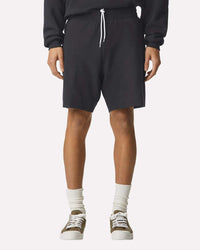 American Apparel Unisex Pique Gym Shorts - 2PQ - Black