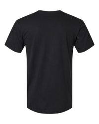 American Apparel Unisex CVC Henley Tee - 2004CVC - Black
