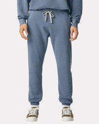 Comfort Colors Unisex Garment-Dyed Lightweight Fleece Sweatpants - 1469 - Blue Jean
