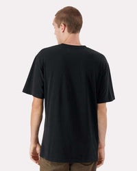 American Apparel Unisex Sueded Cloud Jersey Tee - 5389 - Sueded Black