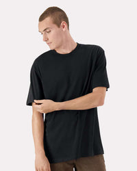 American Apparel Unisex Sueded Cloud Jersey Tee - 5389 - Sueded Black