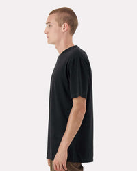American Apparel Unisex Sueded Cloud Jersey Tee - 5389 - Sueded Black