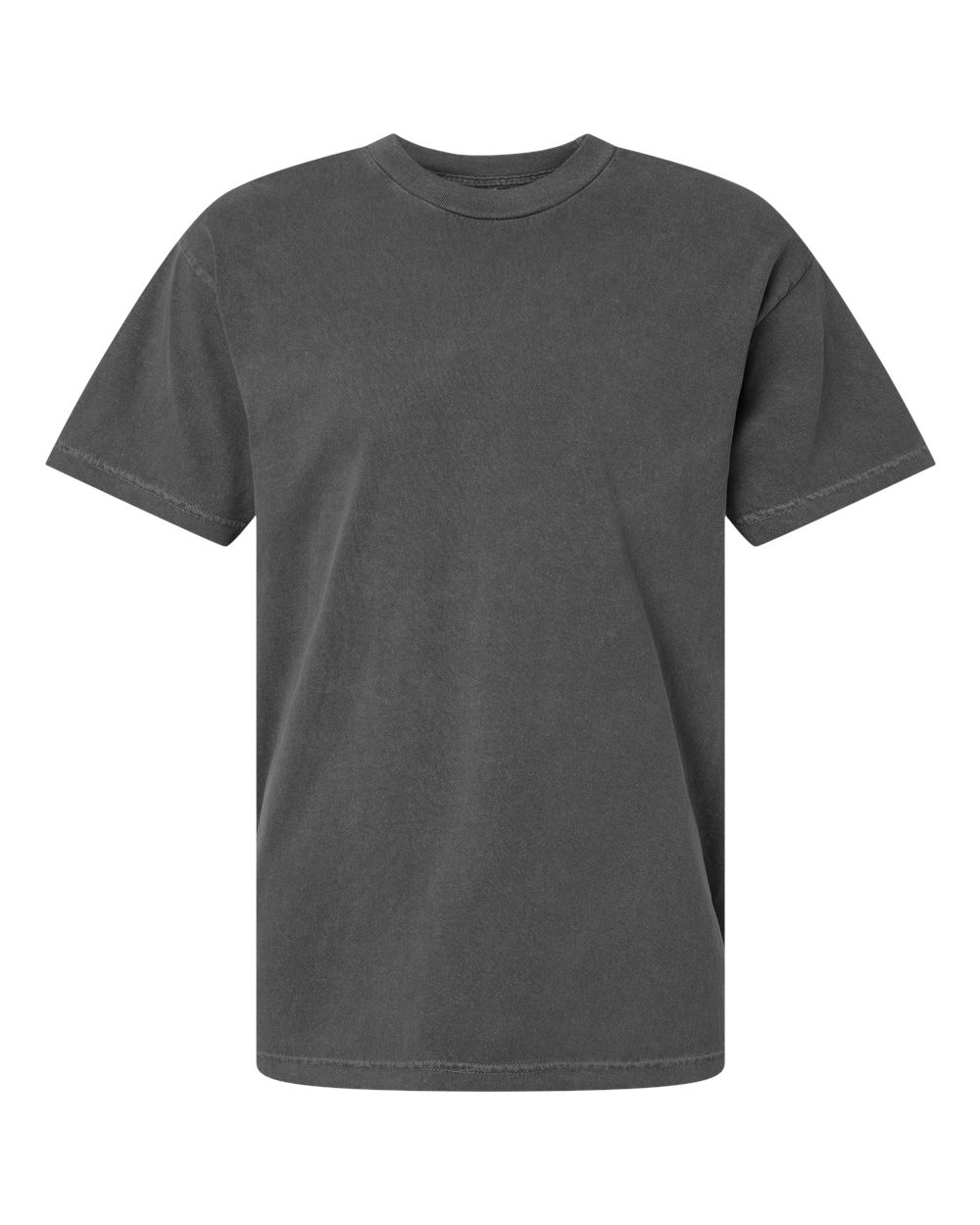 American Apparel Unisex Garment-Dyed Heavyweight Cotton Tee - 1301GD - Faded Black