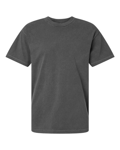 American Apparel Unisex Garment-Dyed Heavyweight Cotton Tee - 1301GD - Faded Black