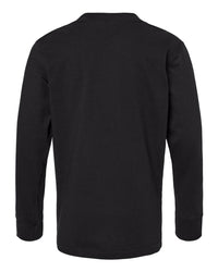 Next Level Youth Cotton Long Sleeve T-Shirt - 3311 - Black