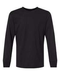 Next Level Youth Cotton Long Sleeve T-Shirt - 3311 - Black