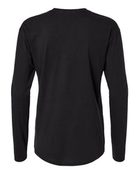 Next Level Women's Cotton Relaxed Long Sleeve T-Shirt - 3911 - Black