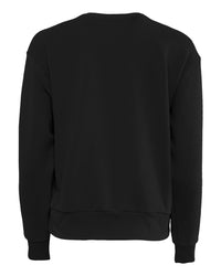 Next Level Women's Laguna Sueded Crewneck Sweatshirt - 9084 - Black