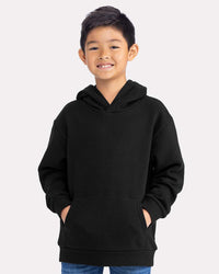 Next Level Youth Fleece Hoodie Sweatshirt - 9113 - Black
