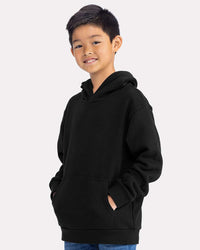 Next Level Youth Fleece Hoodie Sweatshirt - 9113 - Black