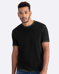 Next Level Unisex Soft Wash T-Shirt - 3600SW - Washed Black