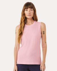 BELLA + CANVAS Jersey Muscle Tank - 3483 - Pink