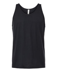 BELLA + CANVAS Unisex Triblend Tank - 3484 - Solid Black Triblend