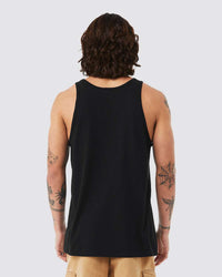 BELLA + CANVAS Unisex Triblend Tank - 3484 - Solid Black Triblend
