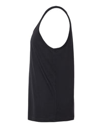 BELLA + CANVAS Unisex Heather CVC Tank - 3480CVC - Solid Black Blend