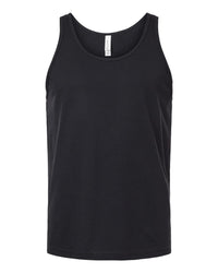 BELLA + CANVAS Unisex Heather CVC Tank - 3480CVC - Solid Black Blend