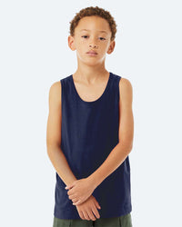 BELLA + CANVAS Youth Jersey Tank - 3480Y - Navy