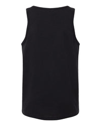BELLA + CANVAS Youth Heather CVC Tank - 3480YCVC - Solid Black Blend