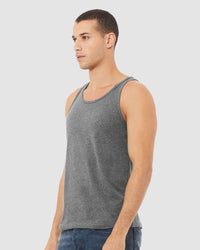 BELLA + CANVAS Unisex Heather CVC Tank - 3480CVC - Deep Heather