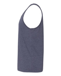 BELLA + CANVAS Unisex Heather CVC Tank - 3480CVC - Heather Navy