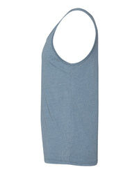 BELLA + CANVAS Unisex Heather CVC Tank - 3480CVC - Heather Slate
