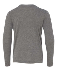 BELLA + CANVAS Youth Triblend Long Sleeve Tee - 3513Y - Grey Triblend