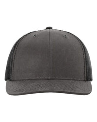 Richardson Fremont Trucker Cap - 112WF - Charcoal/ Black