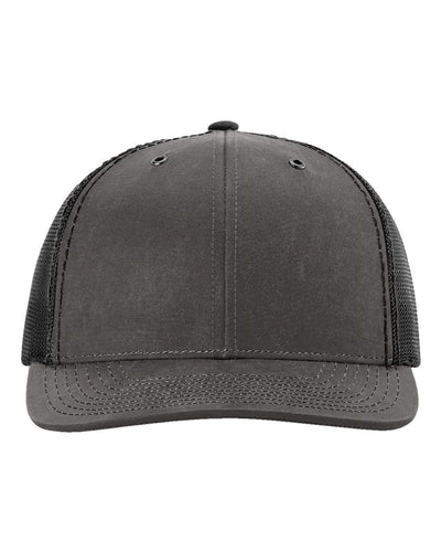 Richardson Fremont Trucker Cap - 112WF - Charcoal/ Black