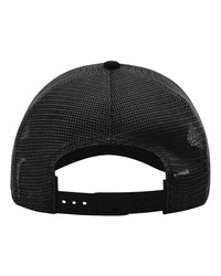 Richardson Garment-Washed Trucker Cap - 111 - Black