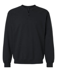 Gildan Unisex Softstyle® Midweight 1/4 Zip Sweatshirt - SF008 - Black
