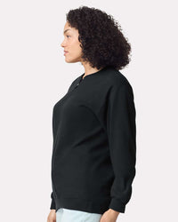 Gildan Unisex Softstyle® Midweight 1/4 Zip Sweatshirt - SF008 - Black