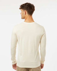 Next Level Unisex Cotton Long Sleeve T-Shirt - 3601 - Natural