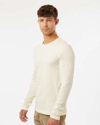 Next Level Unisex Cotton Long Sleeve T-Shirt - 3601 - Natural
