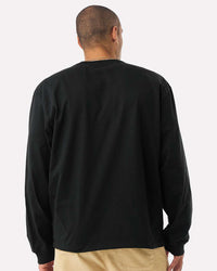 BELLA + CANVAS Unisex 7.5 oz Heavyweight Long Sleeve Tee - 4651 - Black
