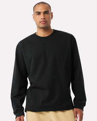 BELLA + CANVAS Unisex 7.5 oz Heavyweight Long Sleeve Tee - 4651 - Black