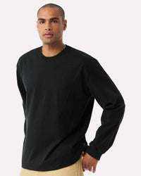 BELLA + CANVAS Unisex 7.5 oz Heavyweight Long Sleeve Tee - 4651 - Black