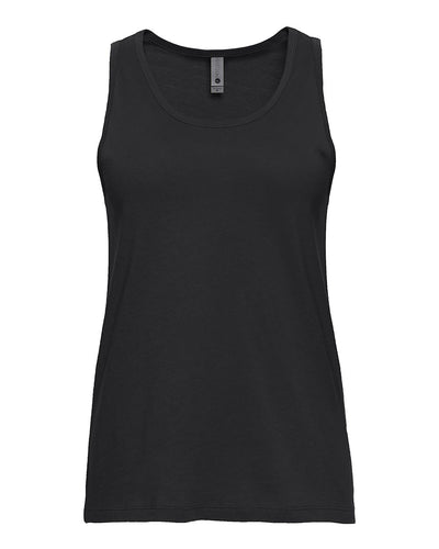 Next Level Women's Cotton Tank - 3933 - Black