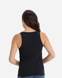 Next Level Women's Cotton Tank - 3933 - Black