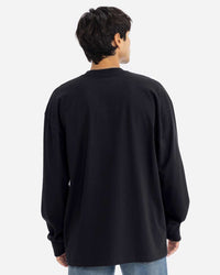 Next Level Unisex Heavyweight Long Sleeve T-Shirt - 7211 - Black