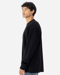 Next Level Unisex Heavyweight Long Sleeve T-Shirt - 7211 - Black