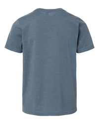 Next Level Youth CVC T-Shirt - 3312 - Heather Slate Blue