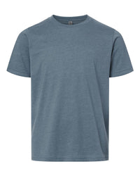 Next Level Youth CVC T-Shirt - 3312 - Heather Slate Blue