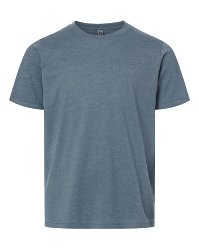 Next Level Youth CVC T-Shirt - 3312 - Heather Slate Blue