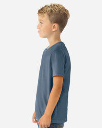 Next Level Youth CVC T-Shirt - 3312 - Heather Slate Blue