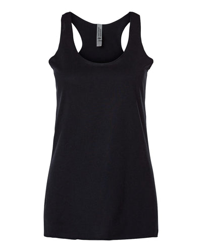 Next Level Women’s Triblend Racerback Tank - 6733 - Black