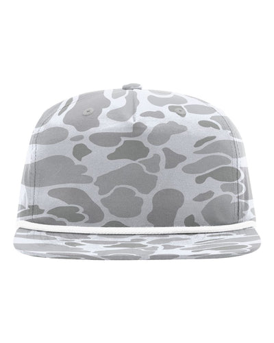 Richardson Printed Umpqua Cap - 256P - Blizzard Duck Camo/ White
