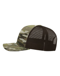 Richardson Tactical Trucker Cap - 112PT - Multicam Original/ Coyote Brown