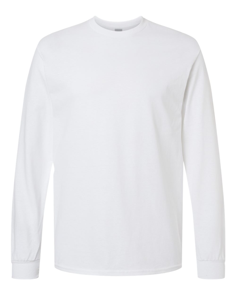 Gildan Unisex Heavy Cotton™ Long Sleeve T-Shirt - 5400 - White