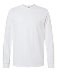 Gildan Unisex Heavy Cotton™ Long Sleeve T-Shirt - 5400 - White